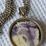 Sterling silver natural stone necklace Image 5