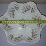 SALE!  Large AYNSLEY England JUST ORCHIDS Scalloped Fine Bone China Bowl Image 9