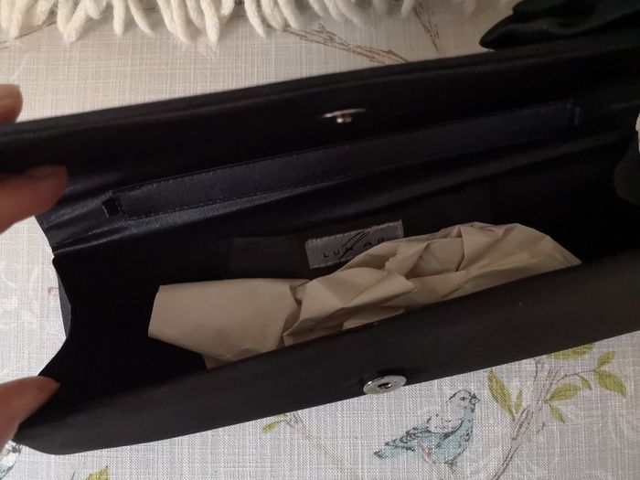 Lunar dressy black court shoes with matching bag, BNIB