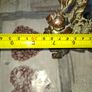 Beautiful Pair of Antique Art Nouveau Beatrice. Bronzed Photo Frames Cherub. a stunning lady lies on the top of the frame with beautiful scrollwork descending down the frame to a winged Cupid or Angel Image 10
