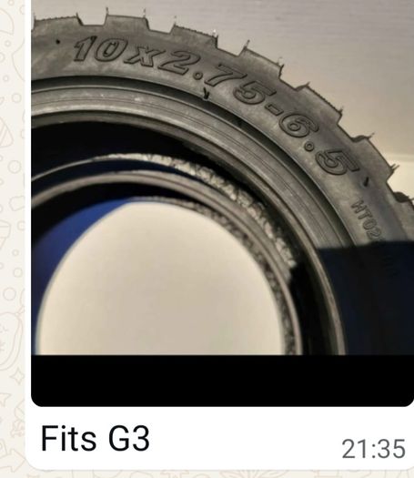 Kugoo G3 Pro Tyre