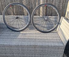 Fulcrum racing zero carbon clinchers.