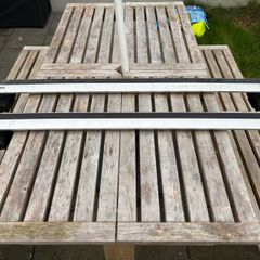 Thule Evo footpack, fitting kit and 118cm Wingbars