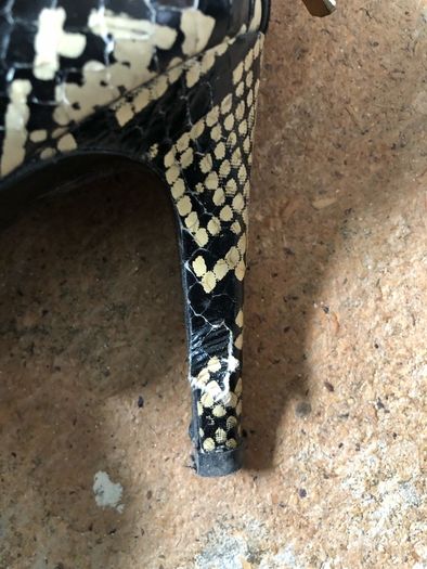 Malene Birger snakeskin stilettos
