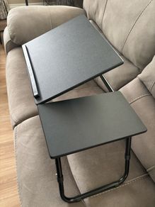 Folding laptop lap desk