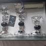 Newgrange candle holders .New in box black and glass .Would make a lovely gift Image 2