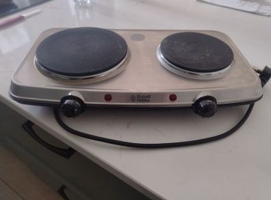 Russell Hobs double electric hot plate