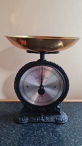 antique salter family scale