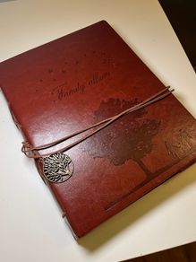 Family Tree Album Book - Leather