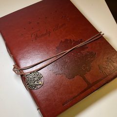 Family Tree Album Book - Leather