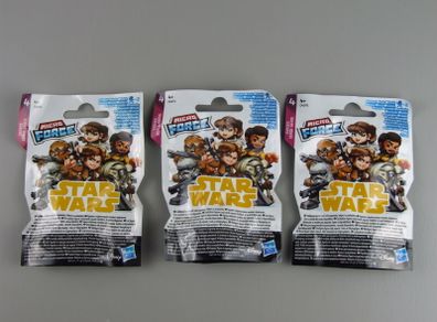 3 Blind Bags Star Wars Micro Force Series 4
