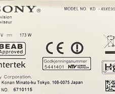 Sony 49" TV