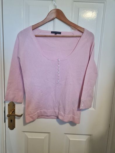 French Connection 100% cashmere jumper