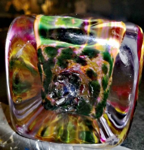 Stunning Handblown large Murano vase