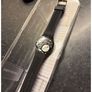 swatch Rebel watch Brand new  burgundy nos Image 8