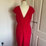 Folkster size 12 red occasion dress - half lined Image 3