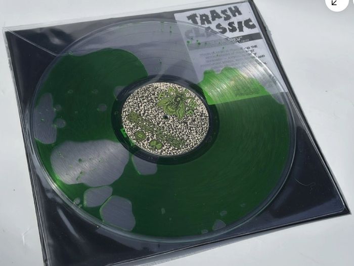 Frankie & The Witch Fingers "trash Classic" Clear W/ Green Liquid-filled Vinyl Free viewing
