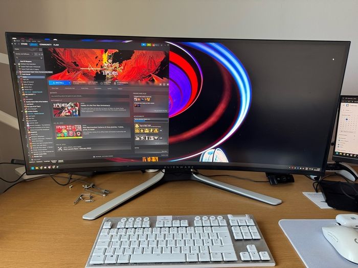 Alienware Aw3420dw Ultrawide 34 3440x1440 Gaming Monitor For Sale in ...