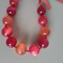Necklace - Beaded and Ribbon Image 2