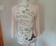 BNWT Nude Shrug