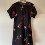 Warehouse black floral dress size 8 New without tags Image 8