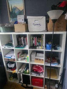 ikea 16 shelving unit bookcase