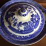 Old Willow Tureen/ Covered Veg Dish Image 6