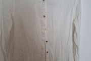 White Tassel Shirt M