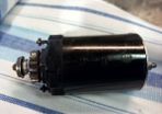 Electric starter for ride on mower