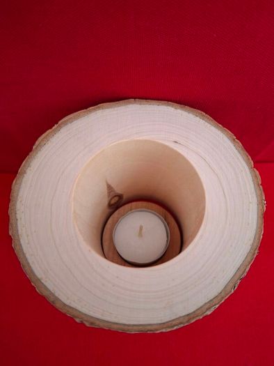 Christmas Tealight Lantern (Santa on Sleigh)