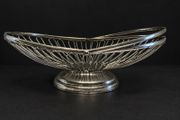 Vintage Silver-Plated Fruit Basket