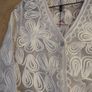 Dash Cream Sheer Cardigan/Jacket.  S.14.  B.N.W.T. (Paper Tag List In Storage). Image 2