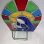 Madonna & Child Stained Glass Candle Holder Image 2