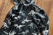 Dinosaur themed boys rain jacket