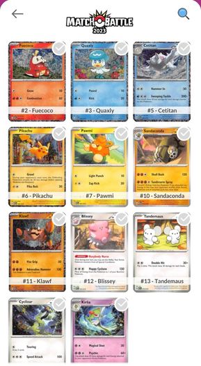 Pokemon McDonald's Match Battle 2023 (For Sale or Trade)