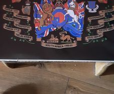 A4 militaria on canvas