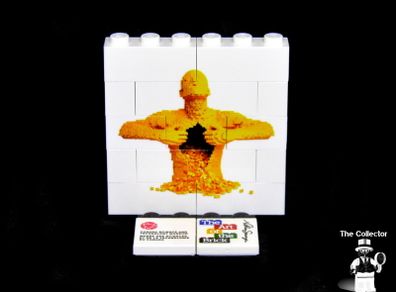 LEGO Rare The Art Of The Brick By Nathan Sawaya Lego Printed Museum Exhibit Limited Edition Promo This Sculpture Simply Was Called Yellow Is His