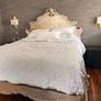 Superking French style bed  plus  bedside cabinets plus silk curtains Image 2