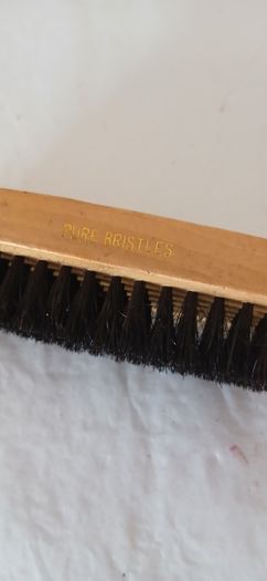 Vintage Travel Shoe Care Kit. GREAT WALL Bag and brushes