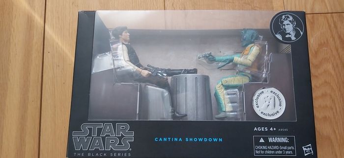 Star Wars Black Series Han And Greedo TRU Cantina Set