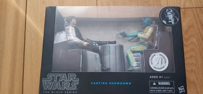 Star Wars Black Series Han And Greedo TRU Cantina Set