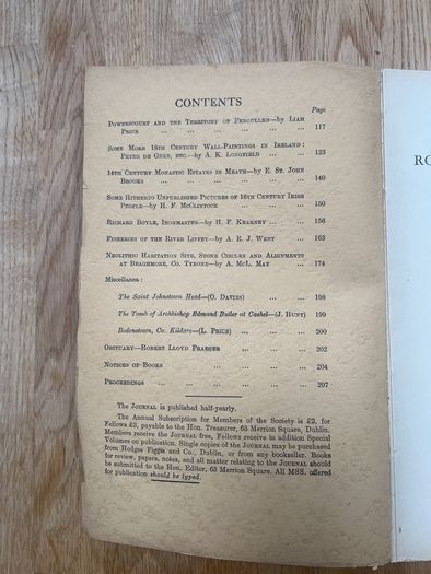 The Journal of the Royal Society of the Antiquaries of Ireland