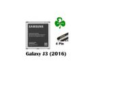 For Samsung Galaxy J3 (2016) J320F New Battery Replacement EB-BG530BBC