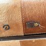 Matching Pair of Cowhide & Leather Storage Trunks Image 7