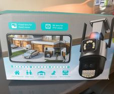 Smart dual view security camera brand new
