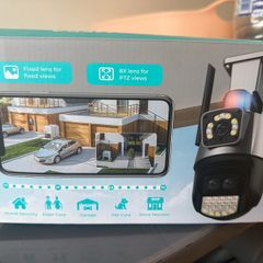 Smart dual view security camera brand new
