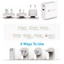 QC 3.0 & PD USB 4 Ports Wall Fast Charger 48W [2 Power Plugs (US/UK)] (Brand New/Warranty) Image 10