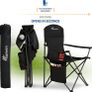 Set of 2 Folding Camping Chairs, Extra-Wide Lightweight Outdoor Chairs with Armrests, Cup Holder and a Side Pocket, 120kg Capacity per Chair MULTIPLE COLOURS AVAILABLE (FREE SHIPPING) Image 5