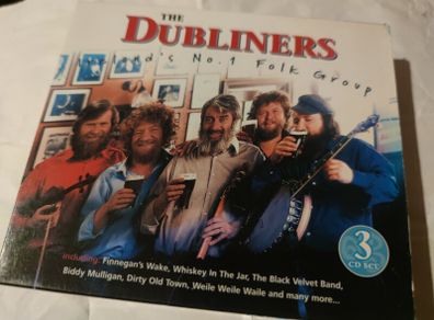 As New The Dubliners 3 disc Cd Boxset