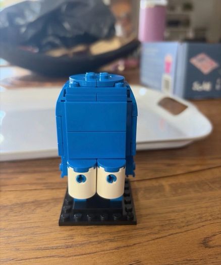 lego Benny brickhead rare